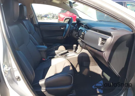 2015 Toyota Corolla S Plus из США, поврежденный, VIN 5YFBURHE2FP324843